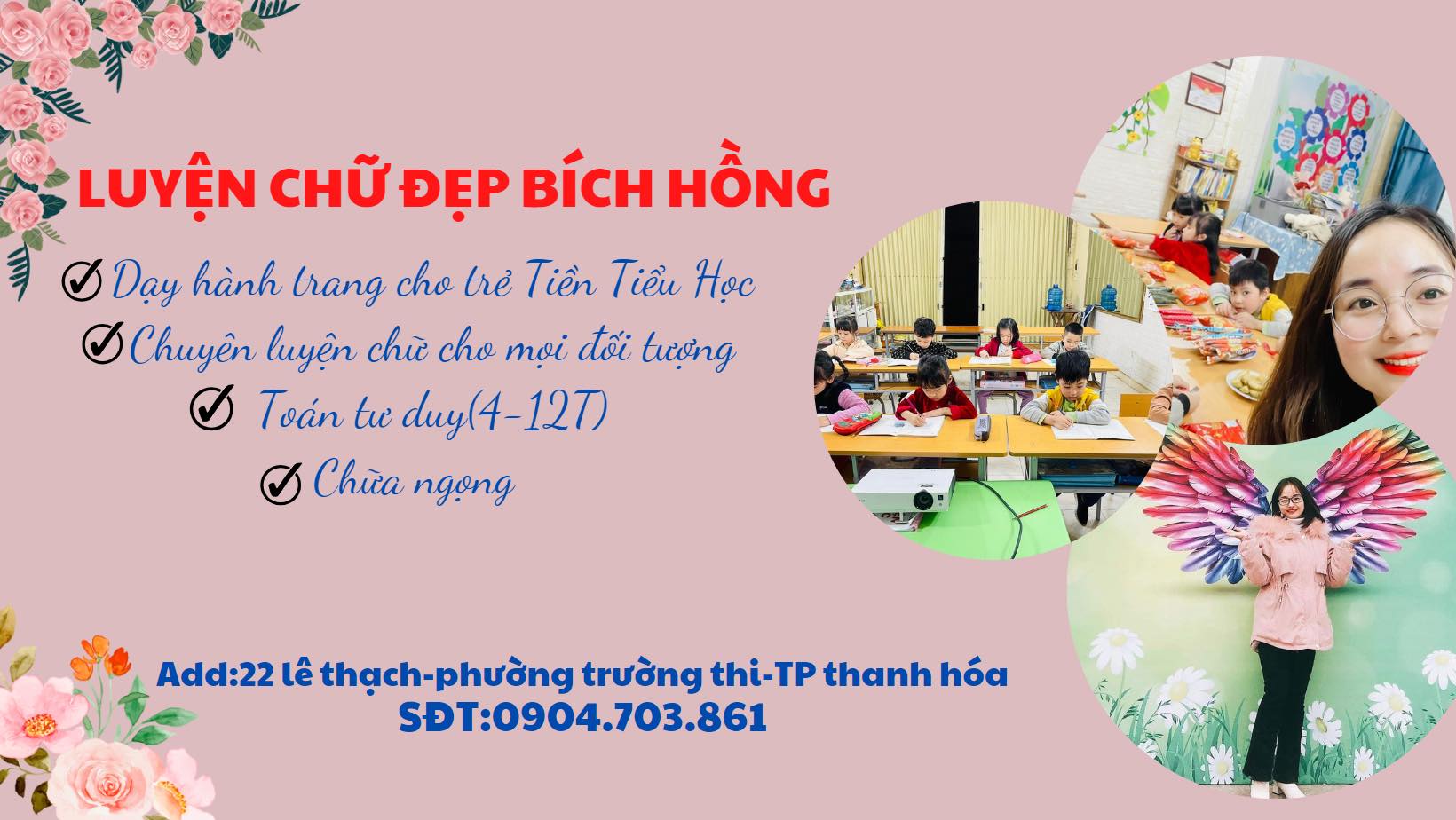 Luyện chữ đẹp Bích Hồng ảnh 1