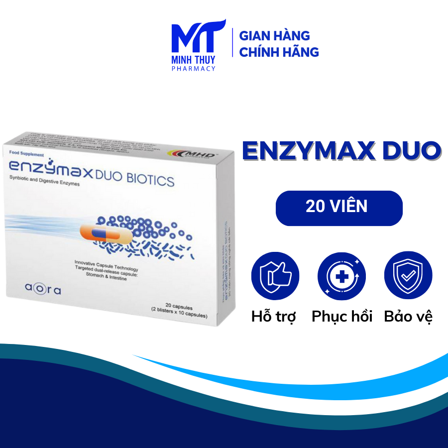 Men Tiêu Hóa Enzymax Duo Biotics ảnh 2