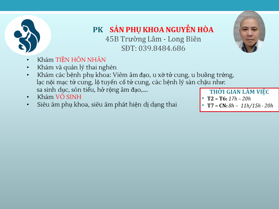 Phòng khám Sản phụ khoa Nguyễn Hòa ảnh 1