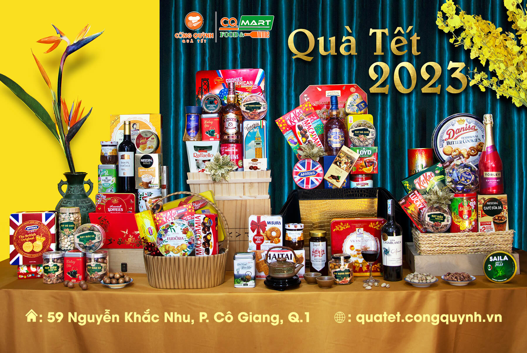 Quà tết Cống Quỳnh - CQ MART ảnh 1