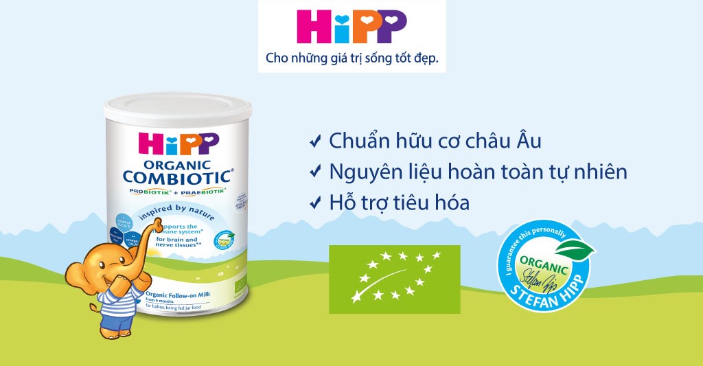 Sữa HiPP Organic Combiotic ảnh 1