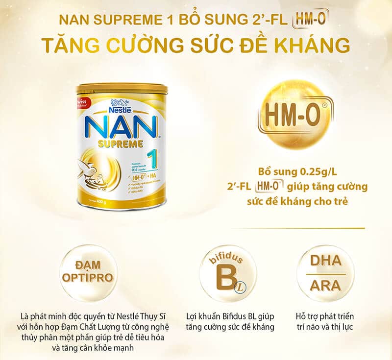 Sữa Nan Supreme HMO số 1 ảnh 1