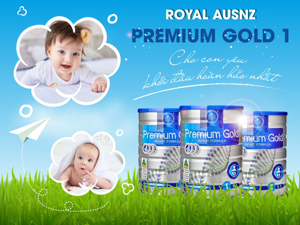 Sữa hoàng gia Royal Ausnz Premium Gold Infant Formula số 1 ảnh 1