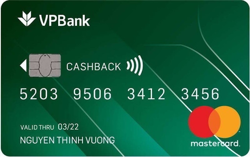 Thẻ Debit VPBank Cashback Mastercard ảnh 1