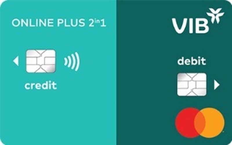 Thẻ Thanh Toán VIB Online Plus 2in1 Mastercard ảnh 1