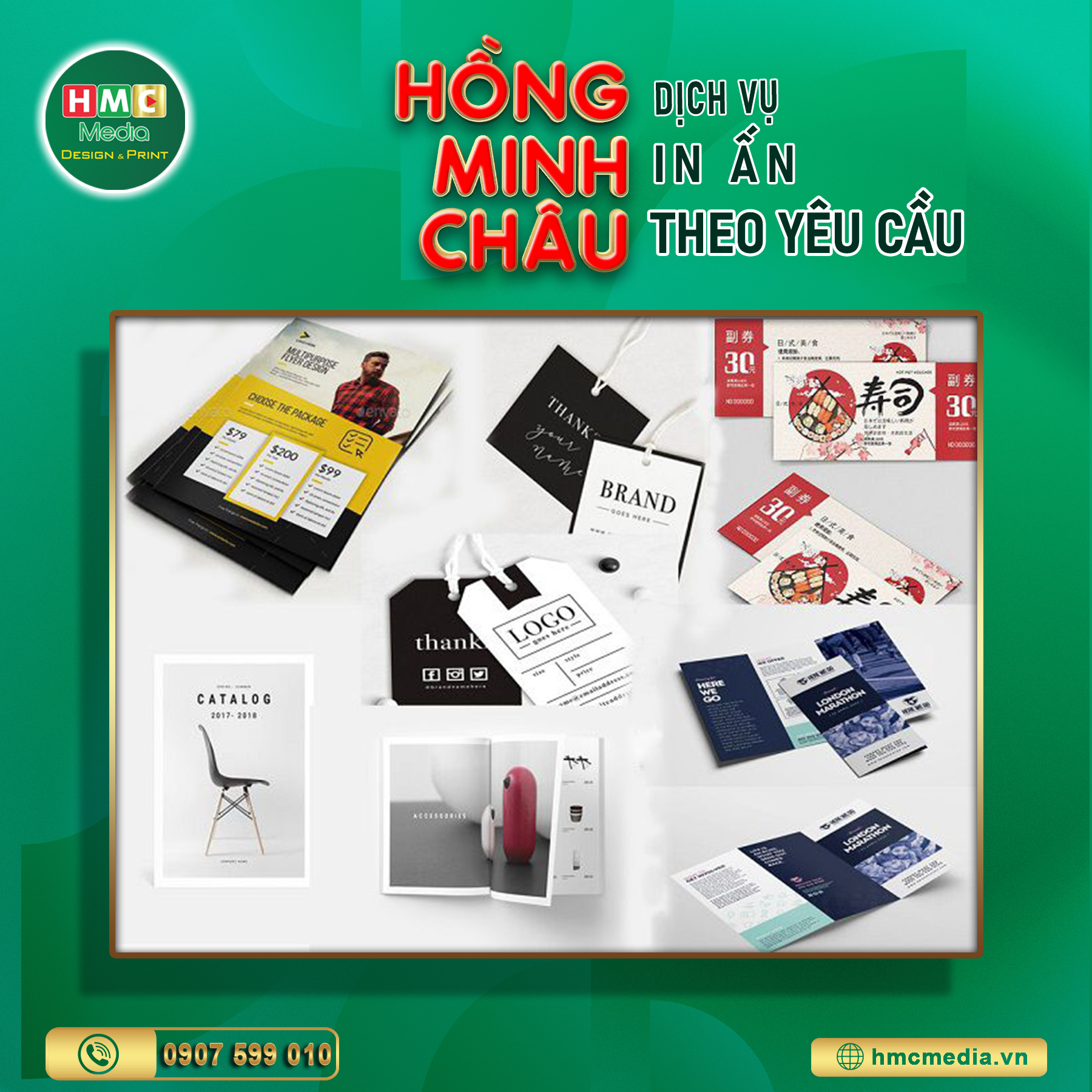 Thiết kế in ấn Hồng Minh Châu Media ảnh 2