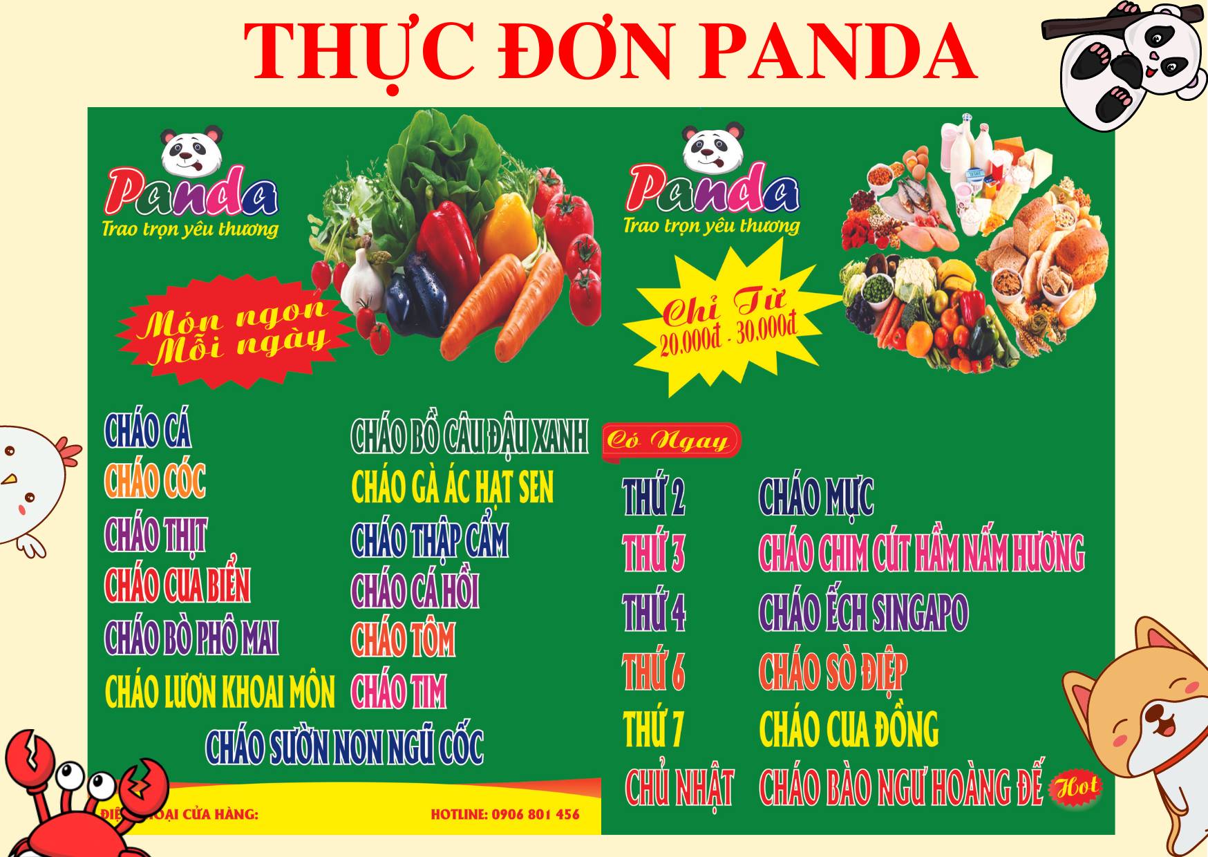 Thương hiệu Cháo Dinh Dưỡng Panda ảnh 2