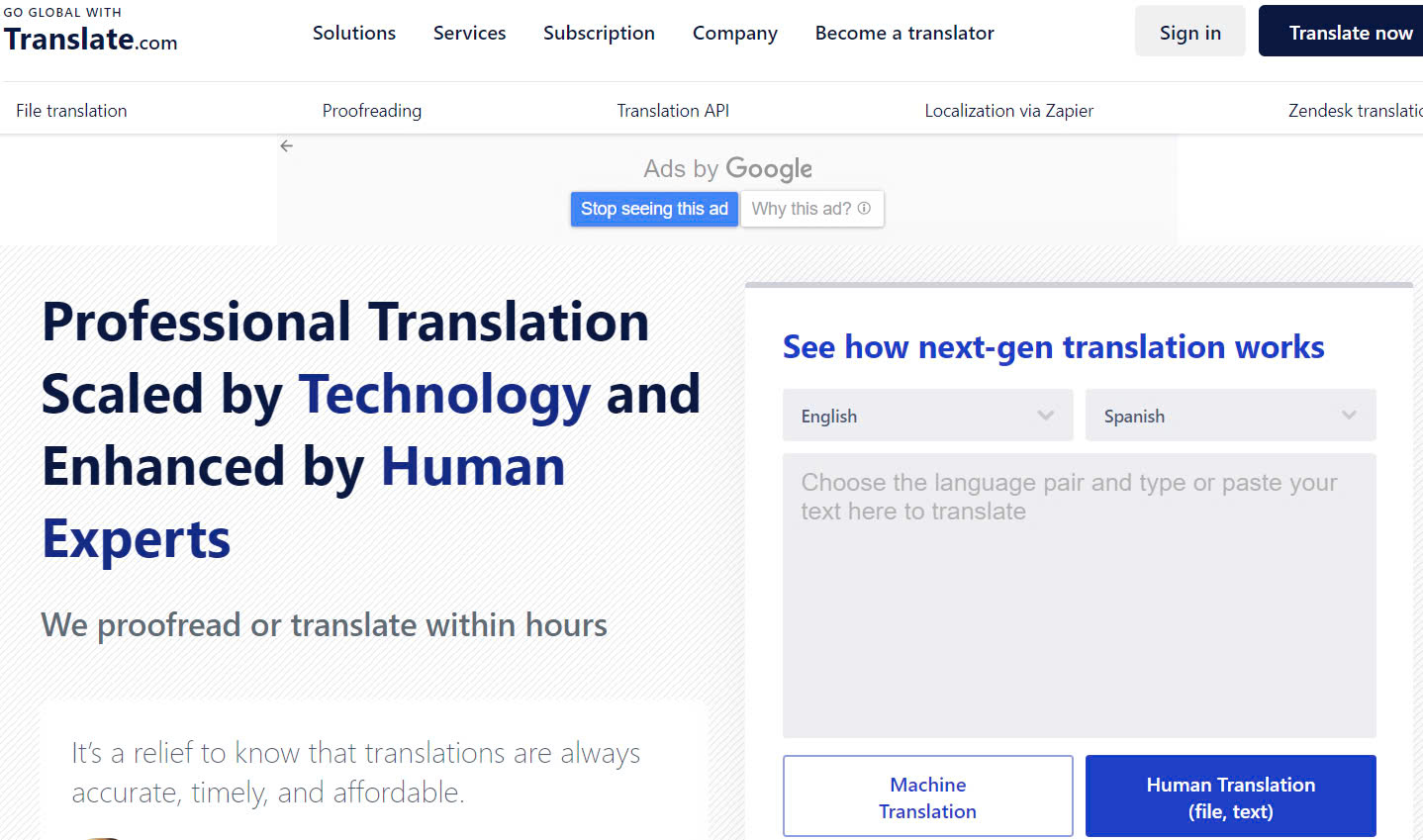 Translate.com ảnh 1