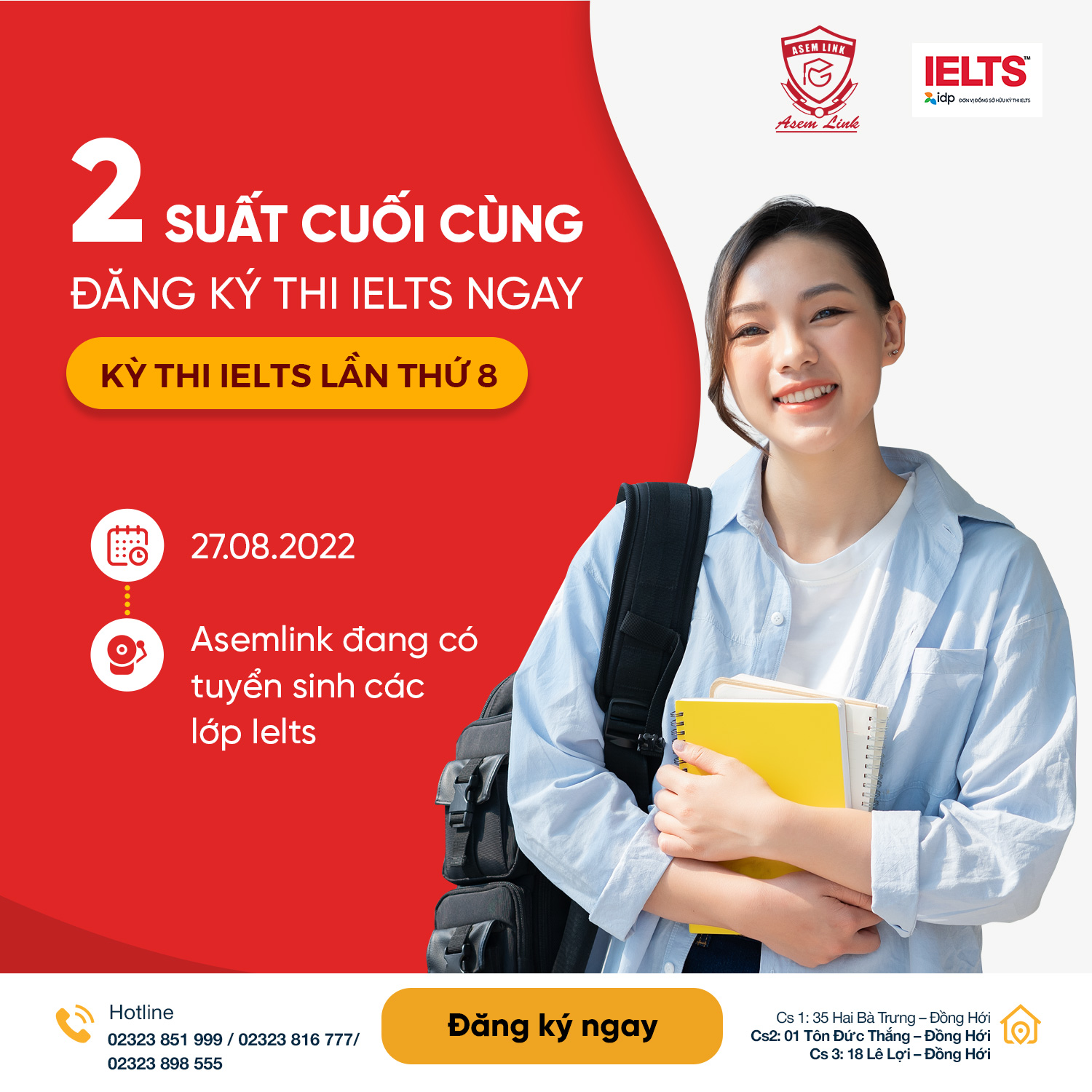 Trung tâm luyện thi IELTS tốt nhất Quảng Bình