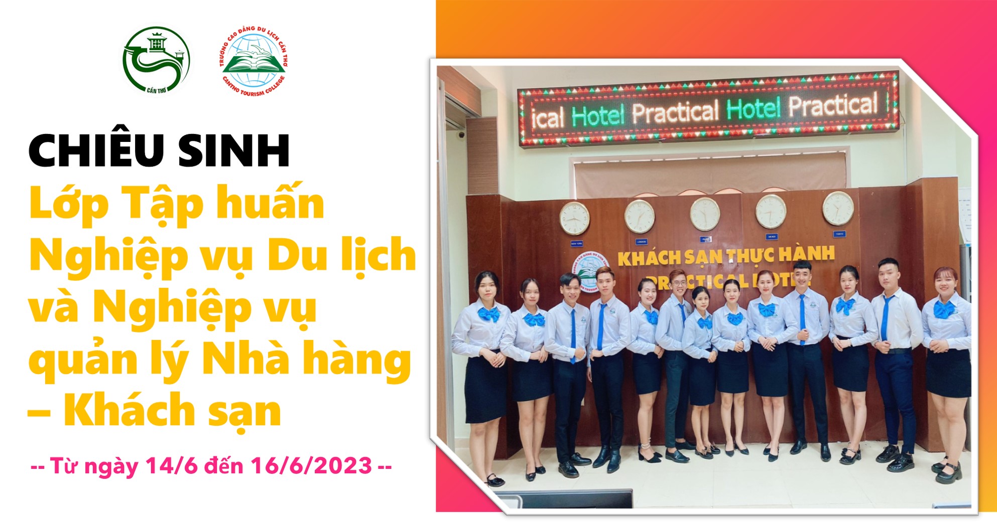 Trường Cao đẳng Du lịch Cần Thơ - CTC ảnh 2