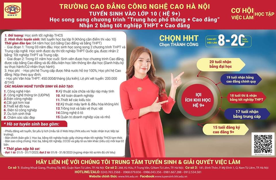 Trường Cao đẳng Nghề Công Nghệ Cao Hà Nội ảnh 2