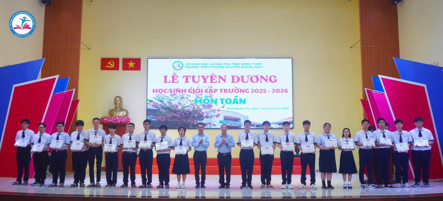 Trường THPT chuyên Nguyễn Quang Diêu ảnh 2