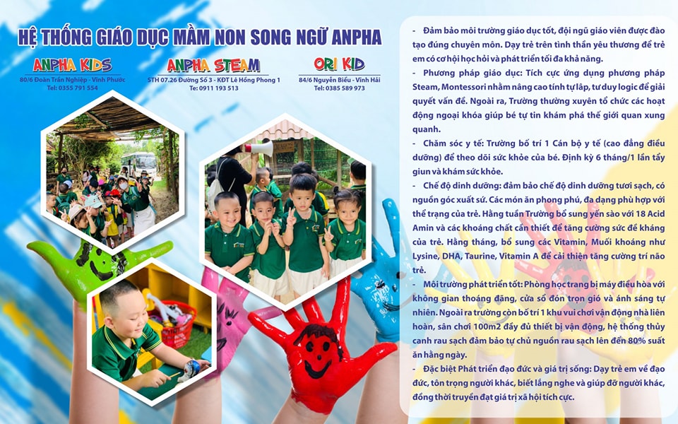 Trường mầm non Song ngữ Anpha Kids ảnh 1