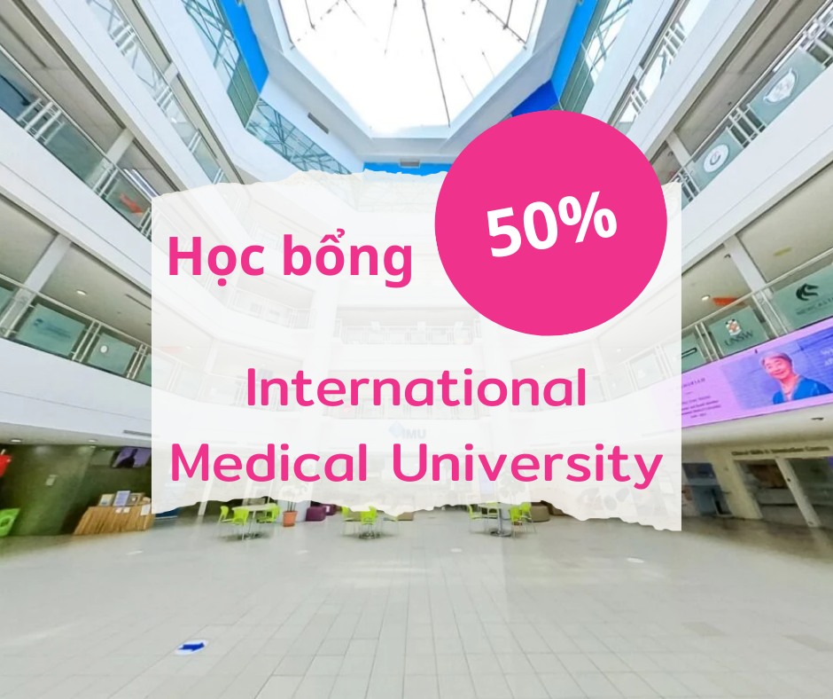 Học bổng 50% trường International Medical University, Malaysia ảnh 1