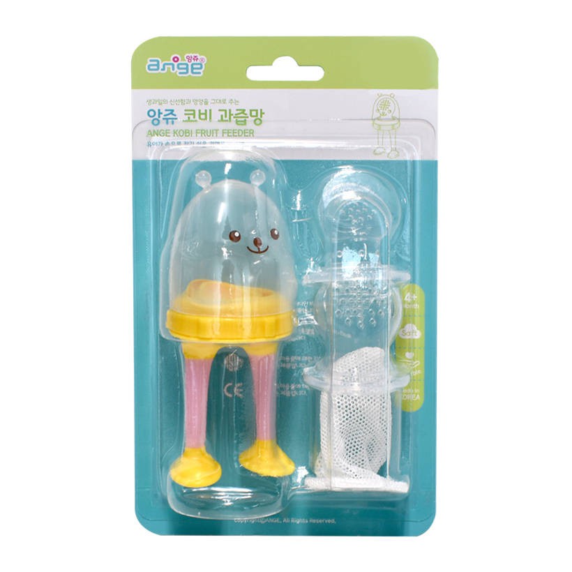 Túi Nhai Ăn Dặm Vải Lưới, Silicone Fruit Kobi AG003/AG004 ảnh 1