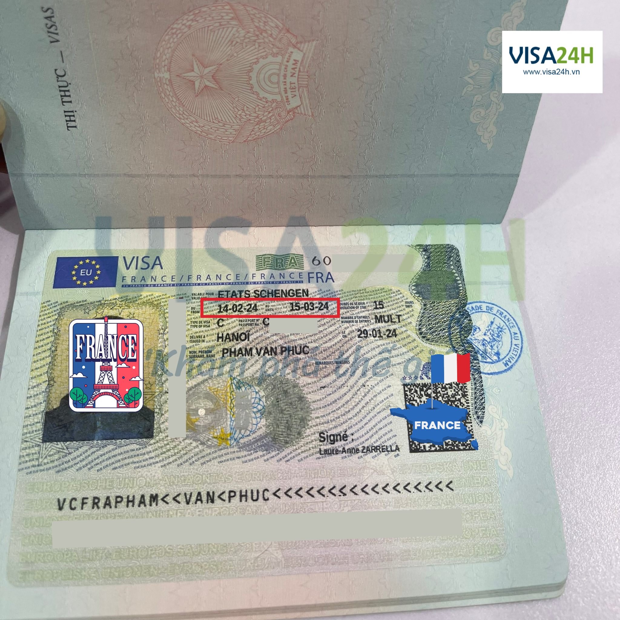 Visa24h ảnh 1