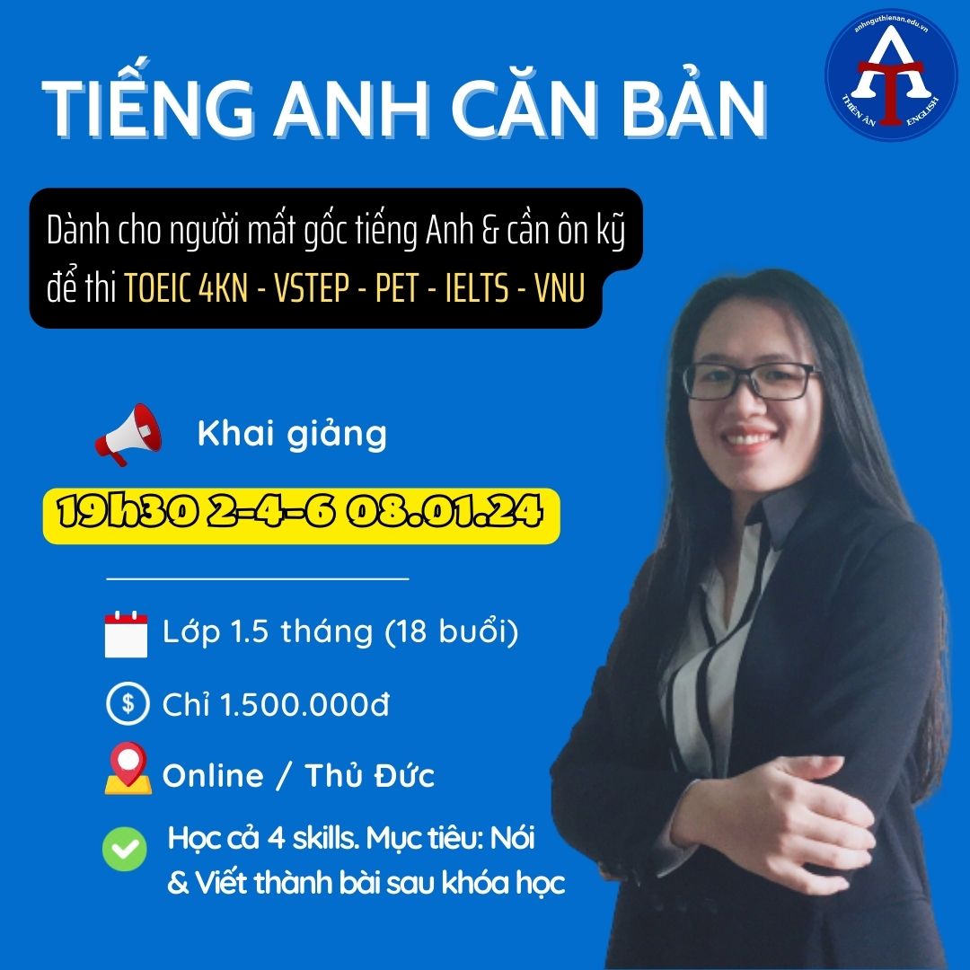 ANH NGỮ THIÊN ÂN ảnh 1