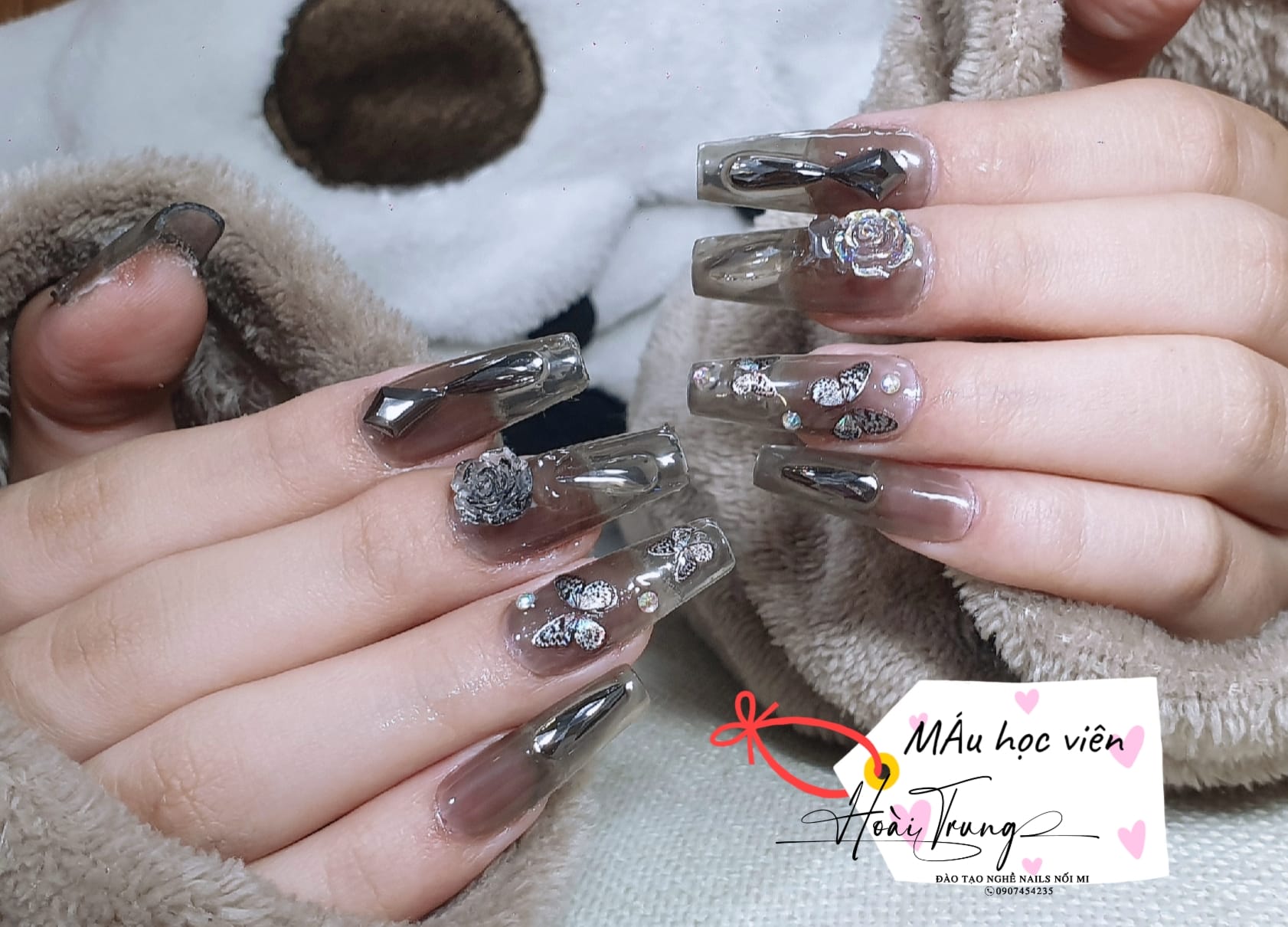 Mẫu học viên nhà Nail Hoài Trung ảnh 1