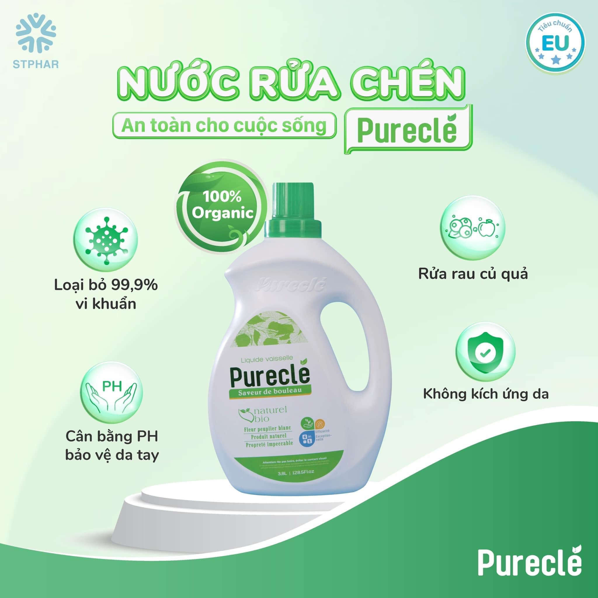 Nước Rửa Chén Pureclé ảnh 2