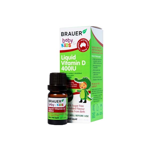 Siro Brauer Liquid Vitamin D ảnh 1