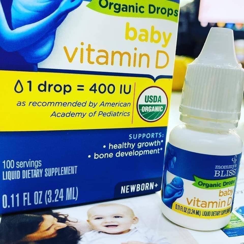 Vitamin D3 Mommys Bliss Organic Drops ảnh 1