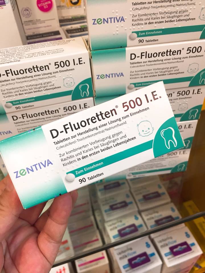 Vitamin D Fluoretten ảnh 1