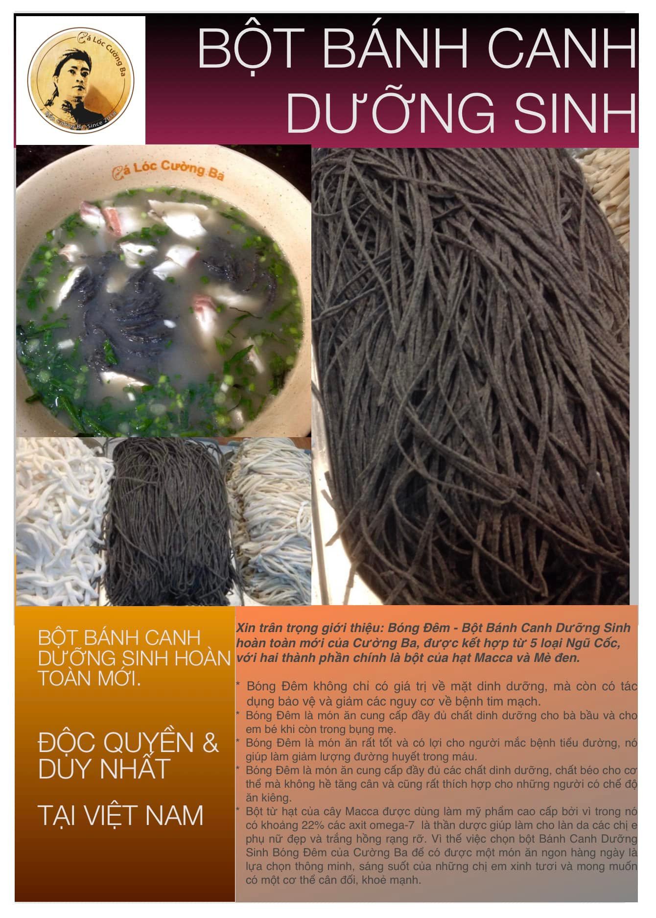 Bột bánh canh Dưỡng Sinh Cường Ba ảnh 2