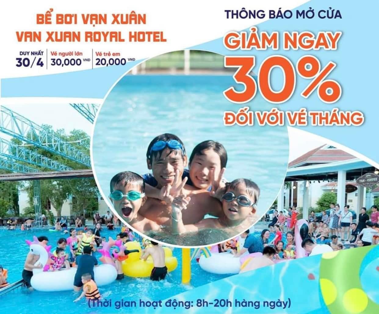 Bể bơi Vạn Xuân ảnh 1