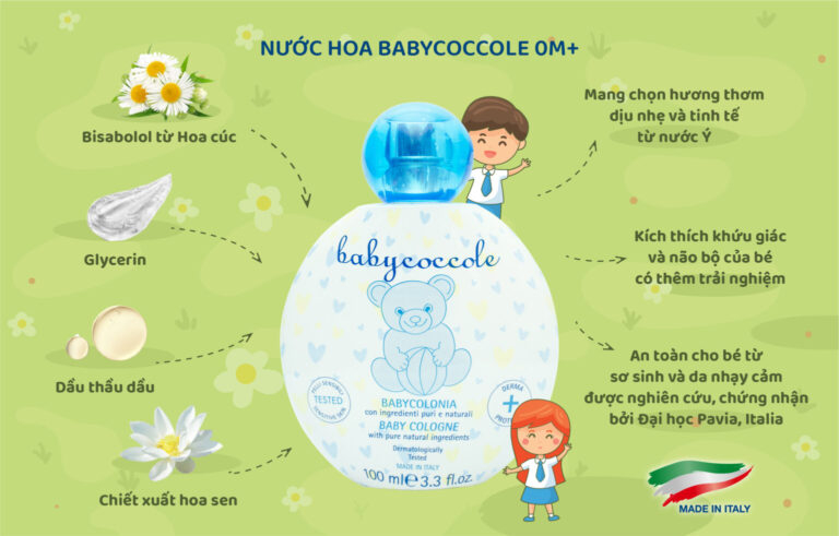 Nước hoa cho bé Babycoccole ảnh 2