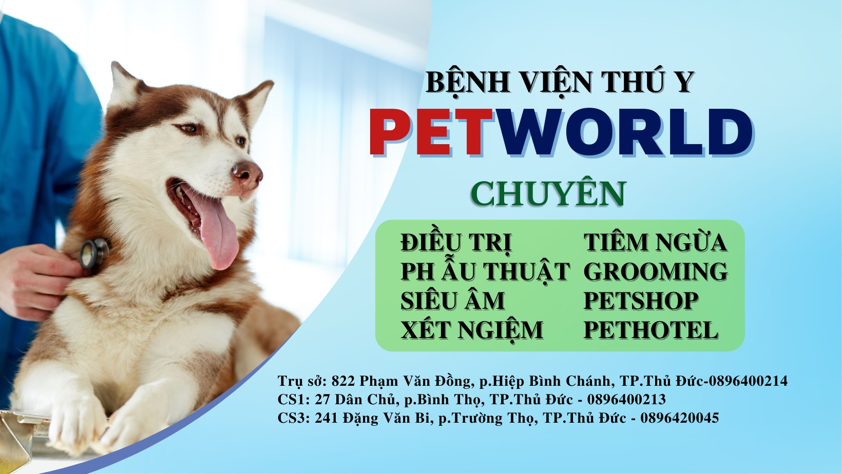 Phòng khám thú y uy tín nhất TP. Thủ Đức, TP. HCM