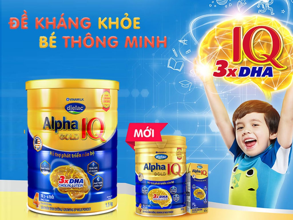 Sữa Dielac Alpha Gold 4 ảnh 1