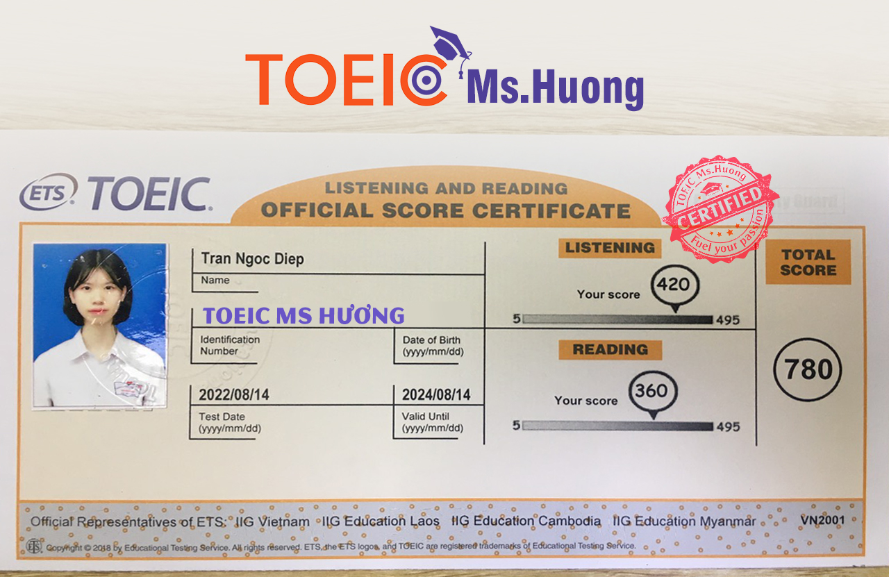 TOEIC Ms.Huong ảnh 2