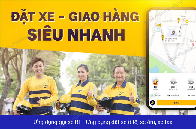 Ứng dụng gọi xe Be ảnh 1