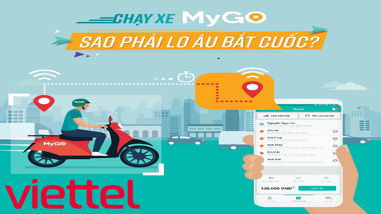 Ứng dụng gọi xe MyGo (Viettel Post) ảnh 1