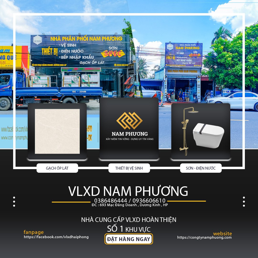 Địa chỉ cung cấp vật liệu xây dựng uy tín nhất tại Hải Phòng