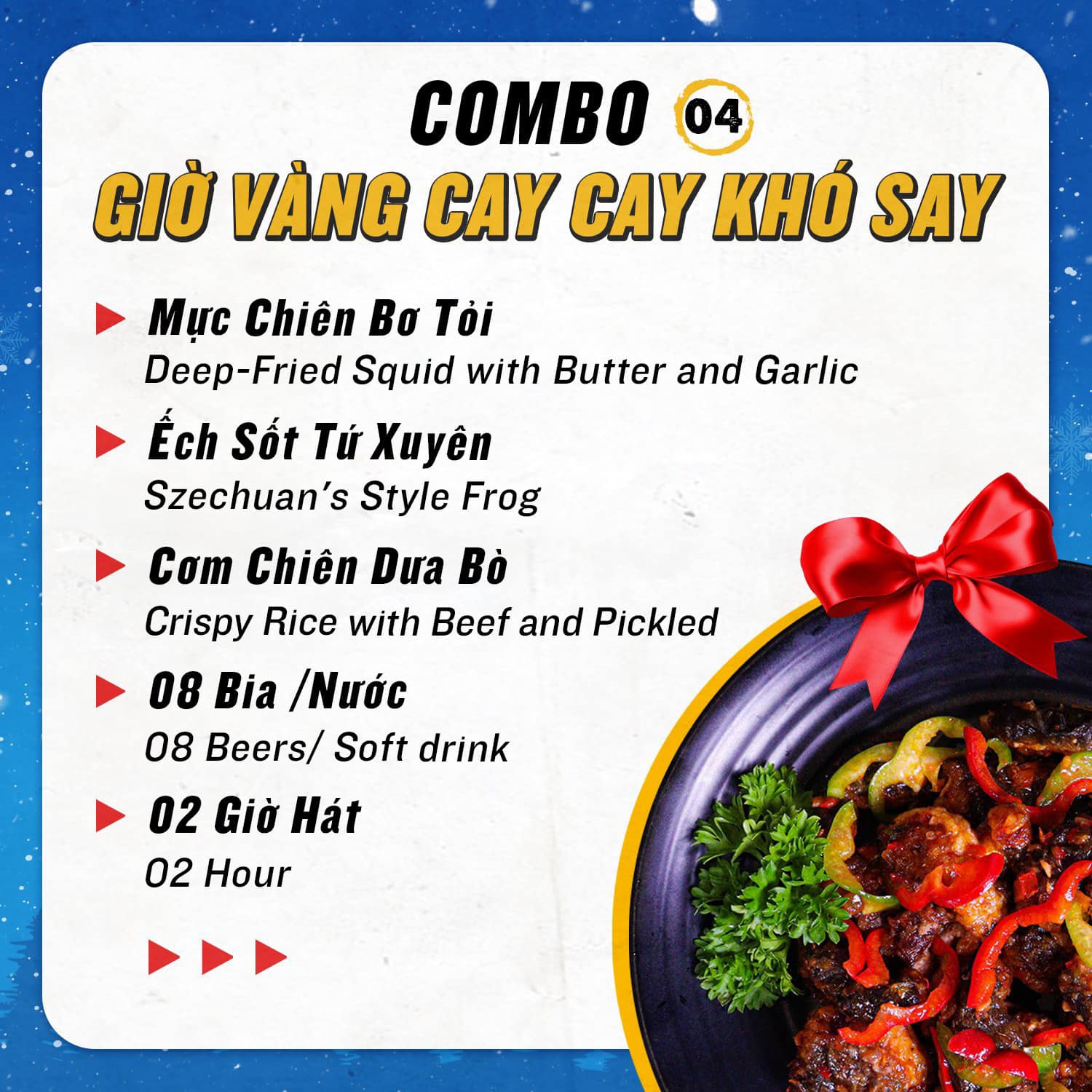 Combo tiệc tùng ảnh 1