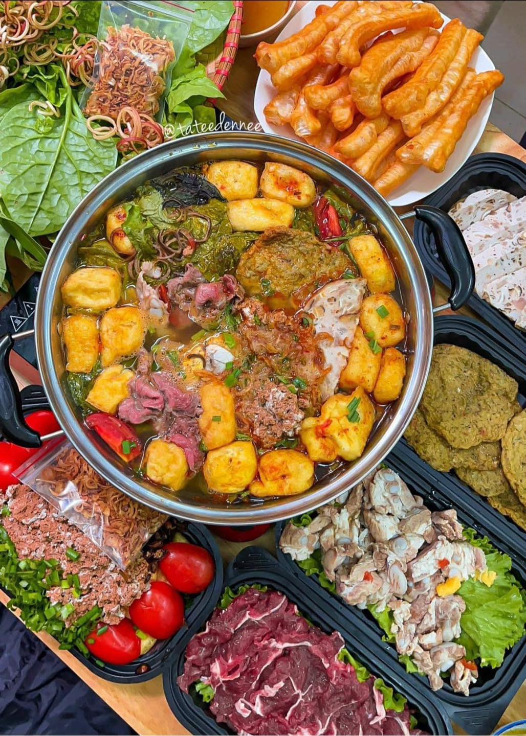 Lẩu riêu cua đồng ảnh 2