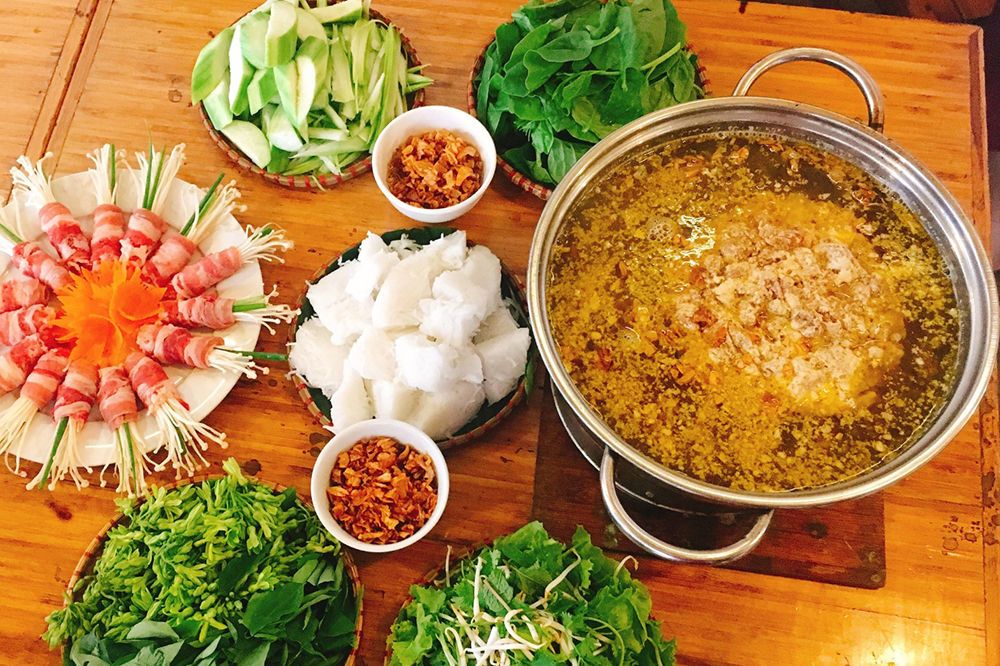 Lẩu cua đồng ảnh 1