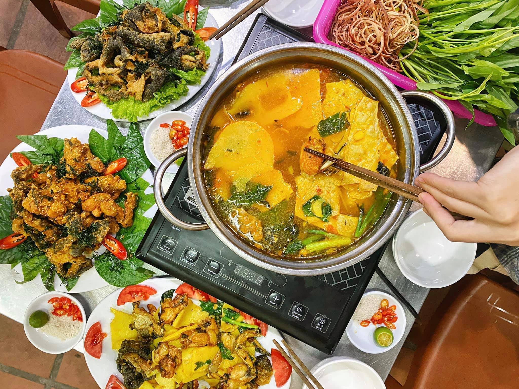 Lẩu ếch măng cay ảnh 2