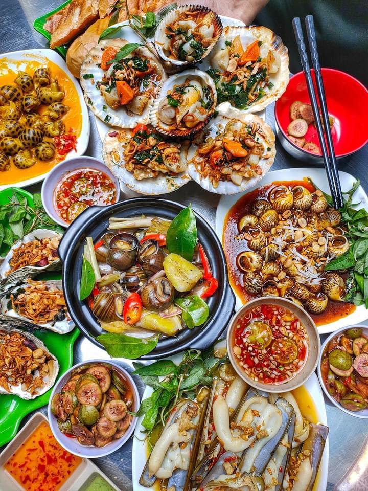 Menu các món ốc đa dạng ảnh 1