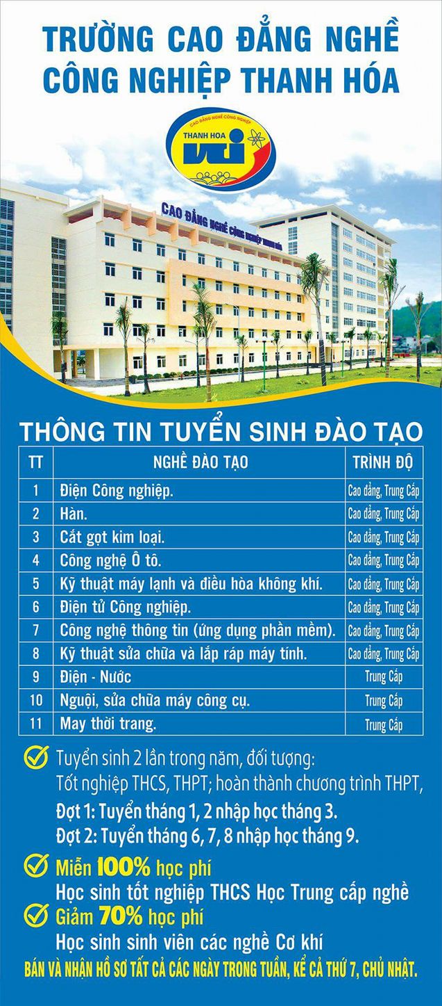 Trường Cao đẳng Công nghiệp Thanh Hóa ảnh 2