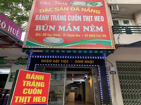 Bánh tráng cuốn thịt heo Chú Thuỷ ảnh 1