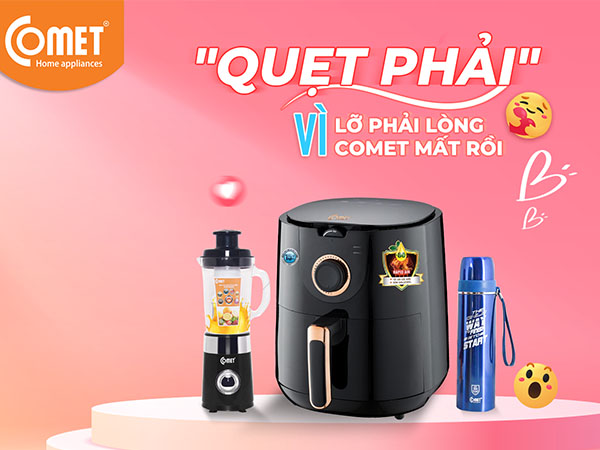 Nồi chiên không dầu Comet ảnh 2