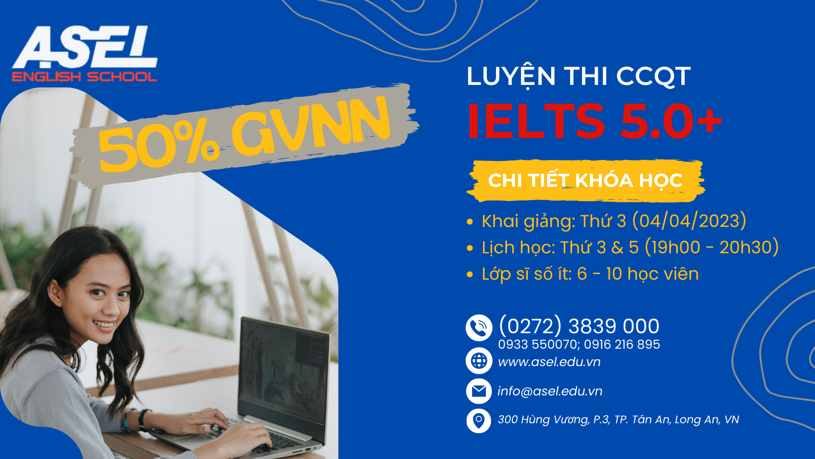 Trung tâm luyện thi IELTS tốt nhất Long An