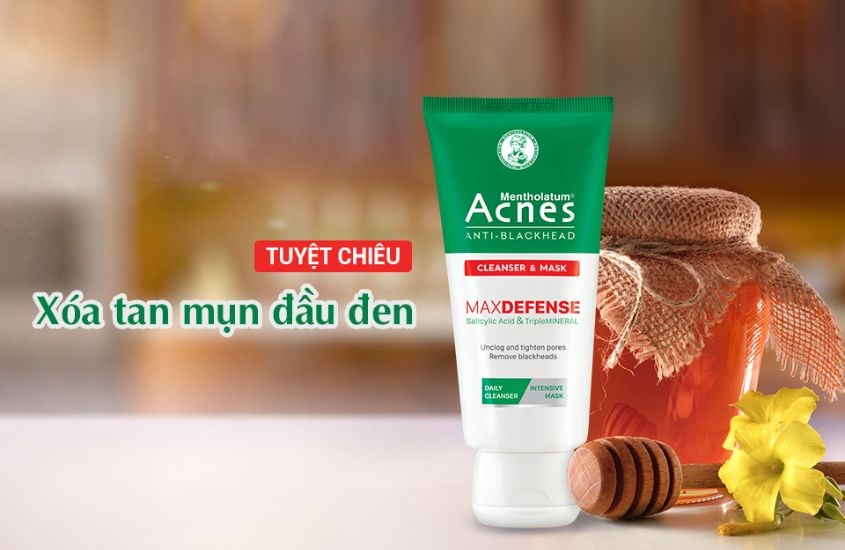 Bộ sản phẩm Acnes ngừa mụn đầu đen và kiểm soát dầu ảnh 3