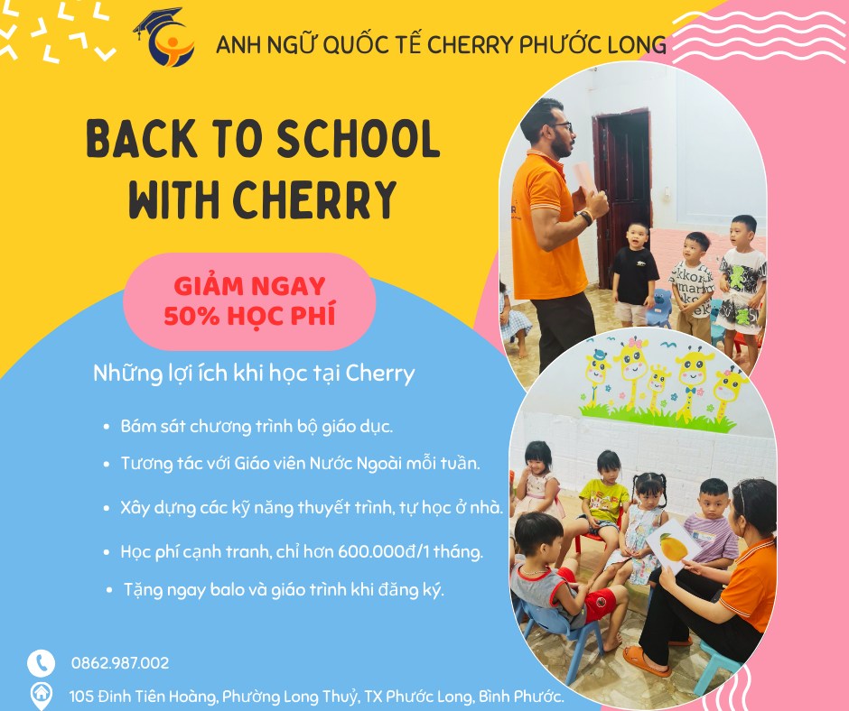 Hệ Thống Anh Ngữ Quốc Tế Cherry ảnh 2