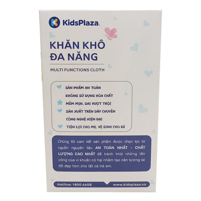 khăn vải khô đa năng Kids Plaza 180pcs KP028 ảnh 2