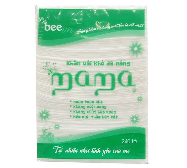 khăn vải khô đa năng Mama ảnh 3