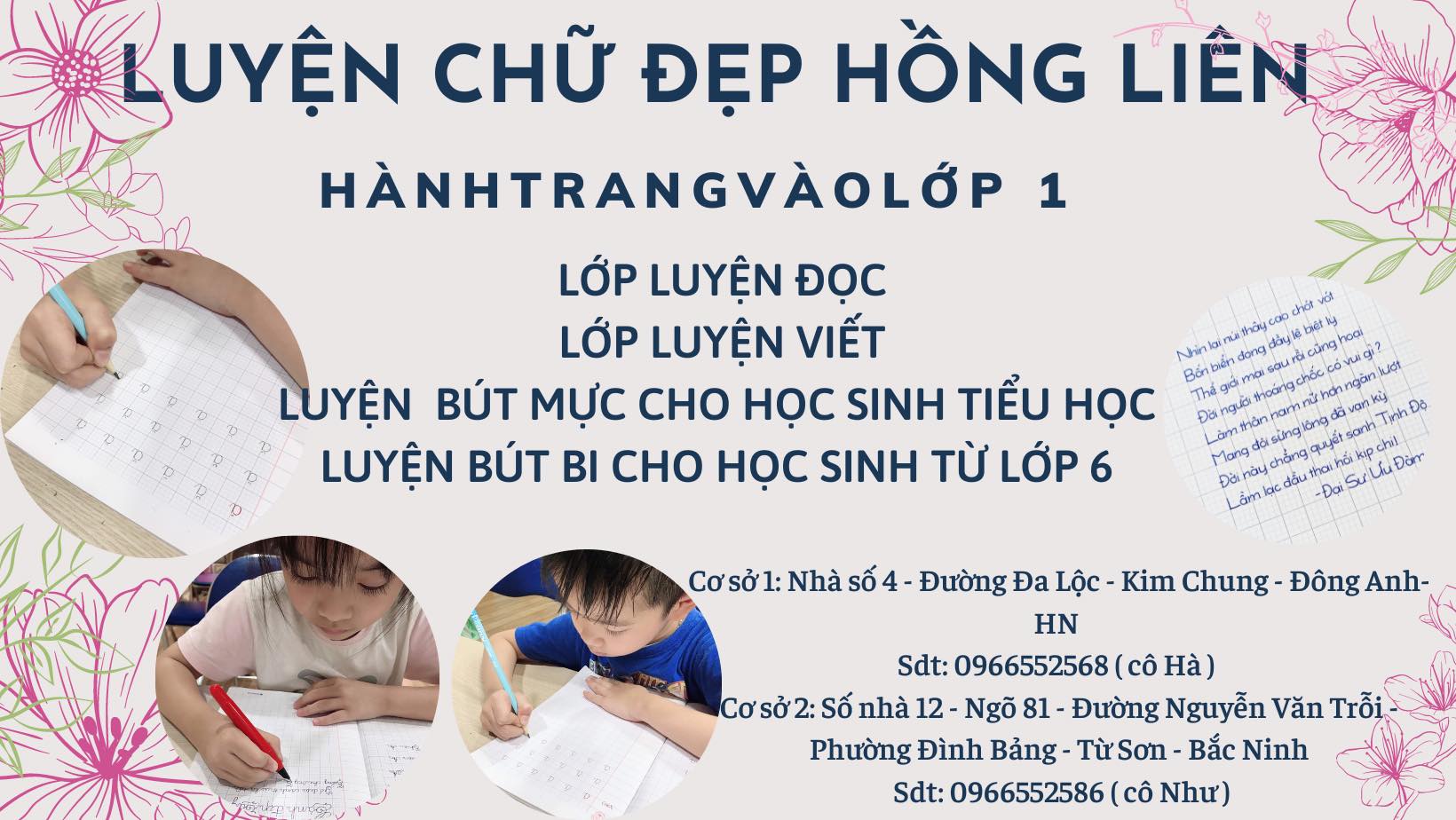 Luyện chữ đẹp Hồng Liên ảnh 3