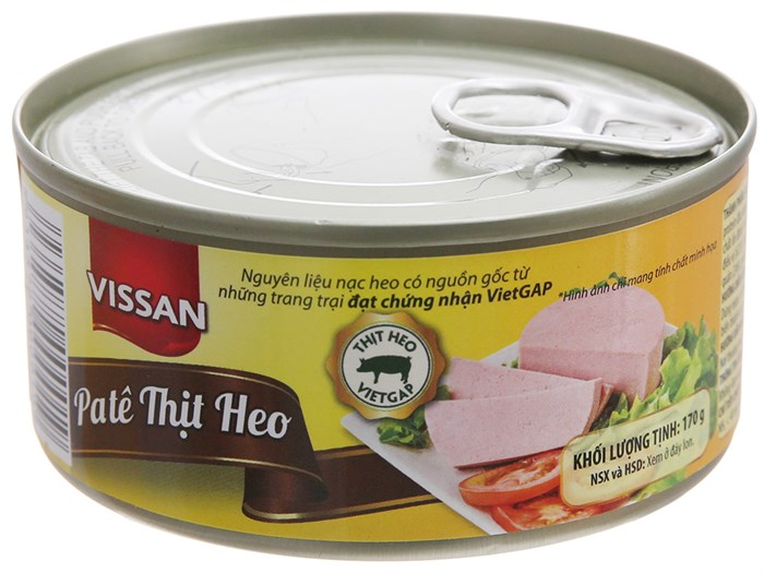 Pate Thịt Heo Vissan ảnh 1